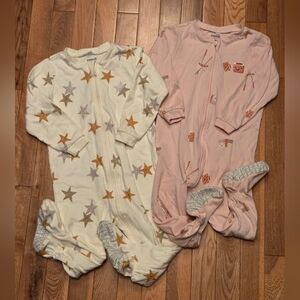 Pekkle Sleeper Pajamas 24M Sushi & Star Print - 2 Pack